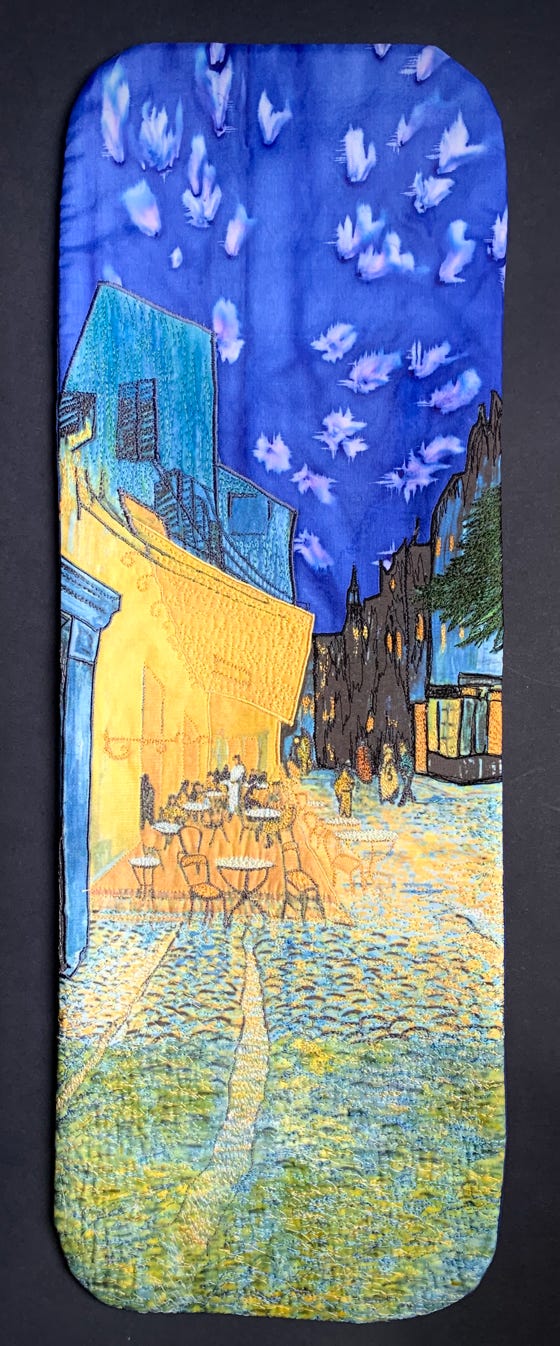 abbellimento Geigendecken "Van Gogh"
